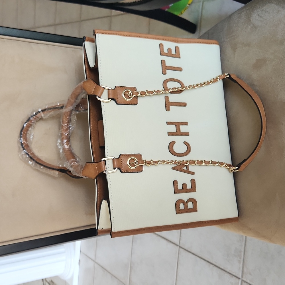 NWT ❗️ Ceeklein New York stylish beach tote large shoulder bag fancy handbag